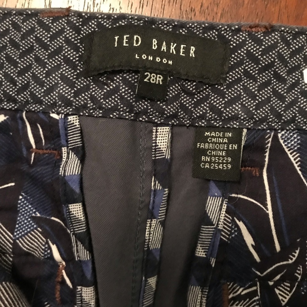Ted Baker men’s dress pants - blue/grey - medium - Picture 2 of 4